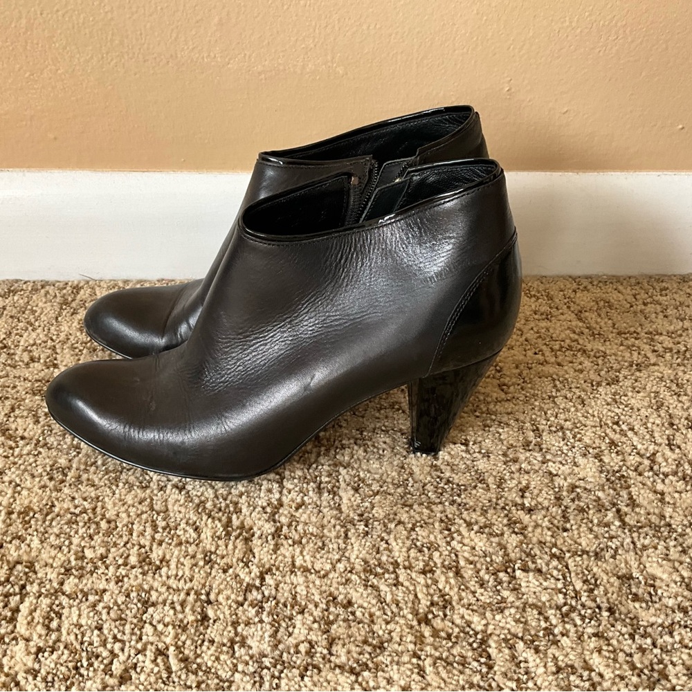 Cole Haan leather booties